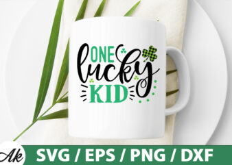 One lucky kid SVG