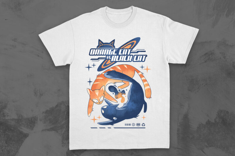 Y2k cat t shirt designs bundle, Japanese y2k graphic tshirt