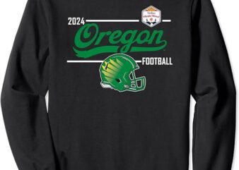 Oregon Ducks Fiesta Bowl 2024 Football Helmet Sweatshirt