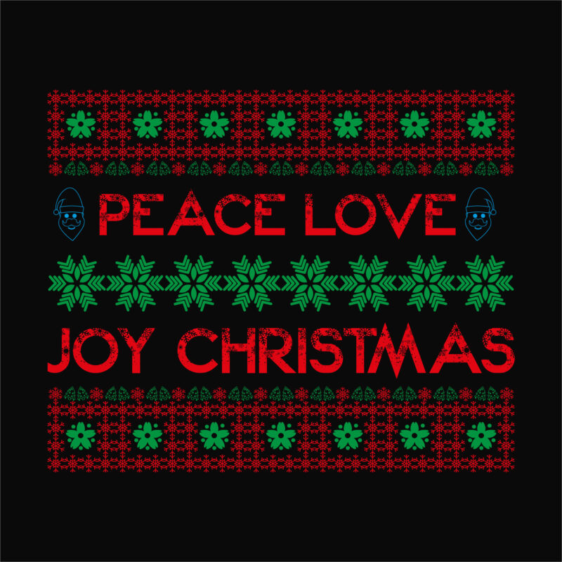 Peace love joy Christmas