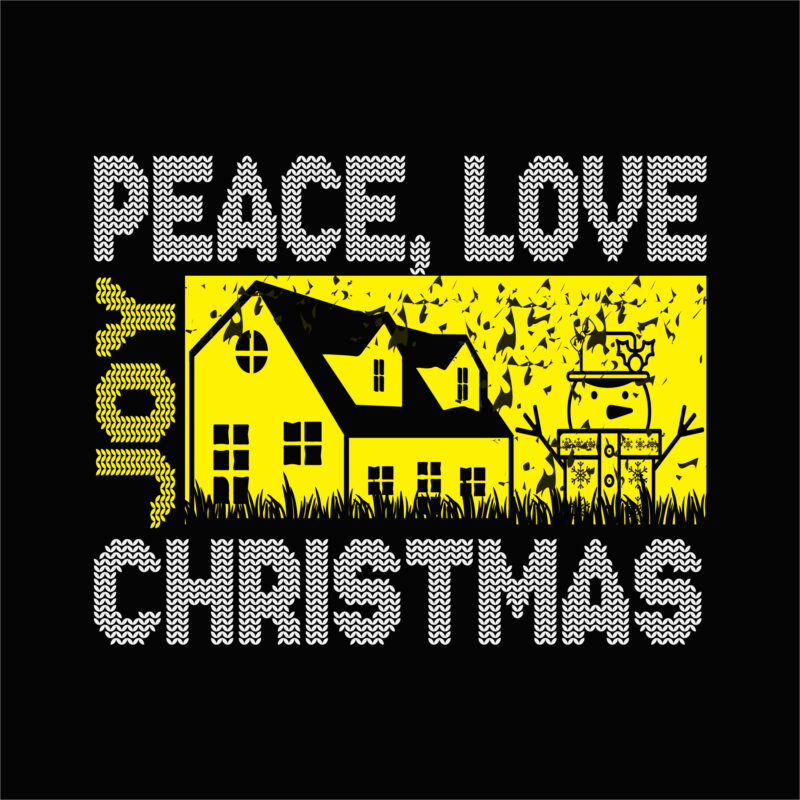 Peace love joy christmas