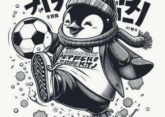 Penguin Christmas Soccer