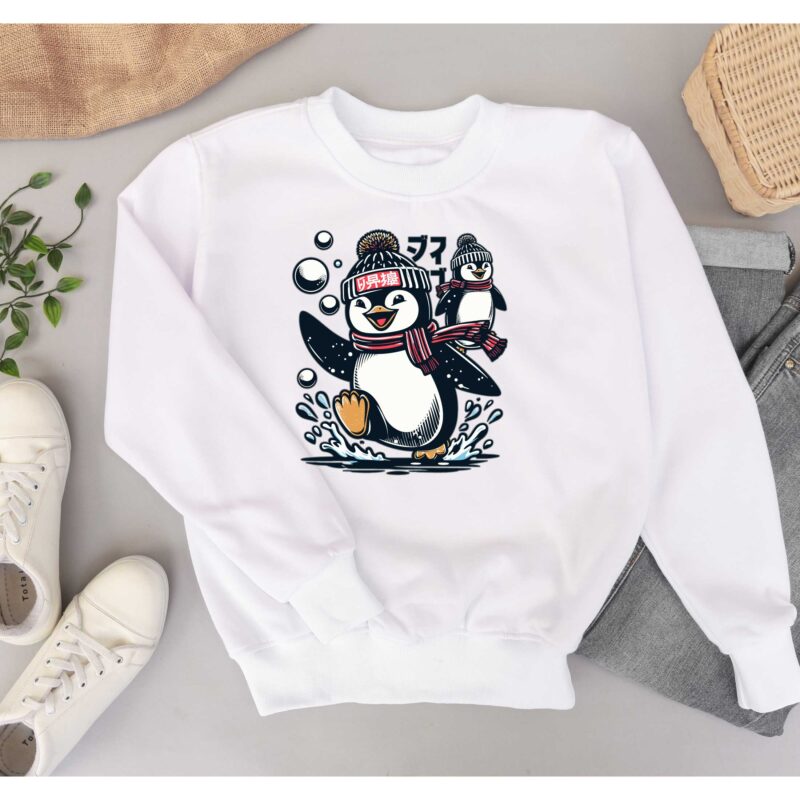 Funny Penguin Tshirt Design
