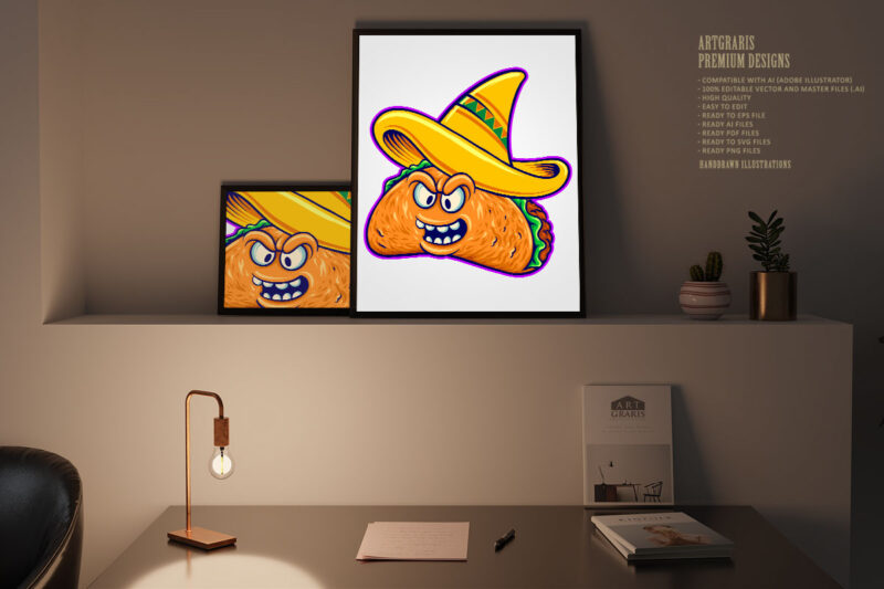 Fast food frames mexican taco humor