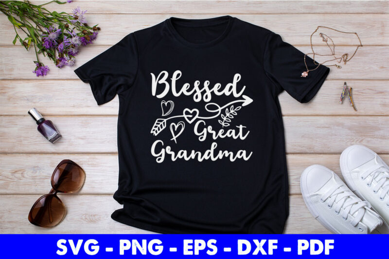 Funny Grandma Svg Bundle T-shirt Design