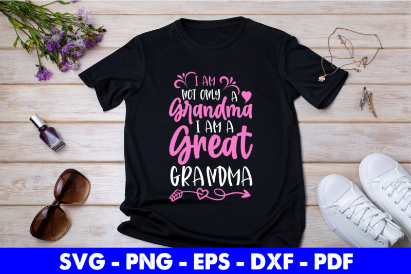 Funny Grandma Svg Bundle T-shirt Design