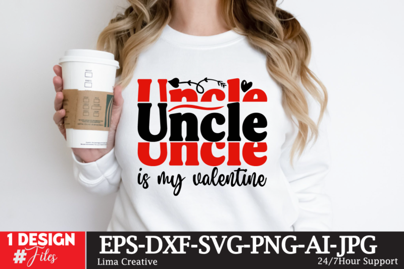 Valentine’s Day T-shirt Design BUndle ,Valentine’s Day SVG BUndle