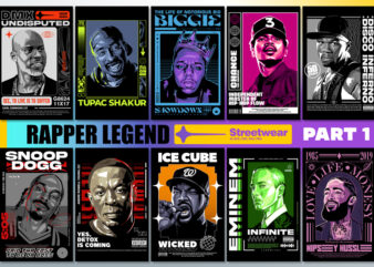 Rapper Legend Streetwear – part 1