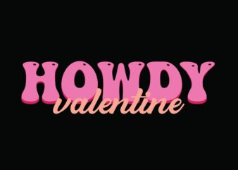 Howdy Valentine graphic t shirt