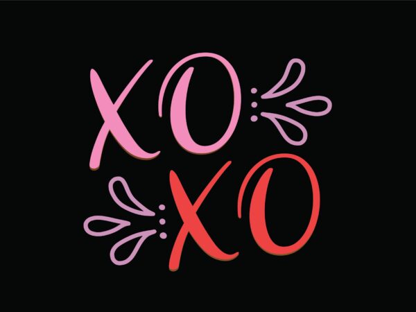 Xoxo graphic t shirt