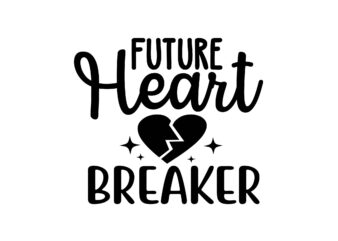 Future Heart Breaker t shirt graphic design