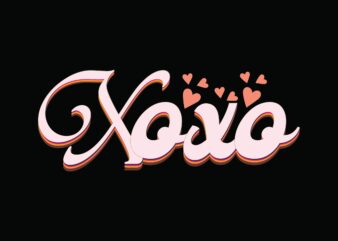 XOXO VALENTINE graphic t shirt