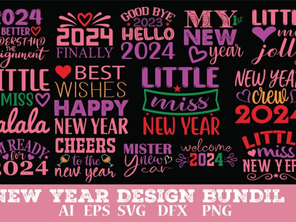 New year design bundil