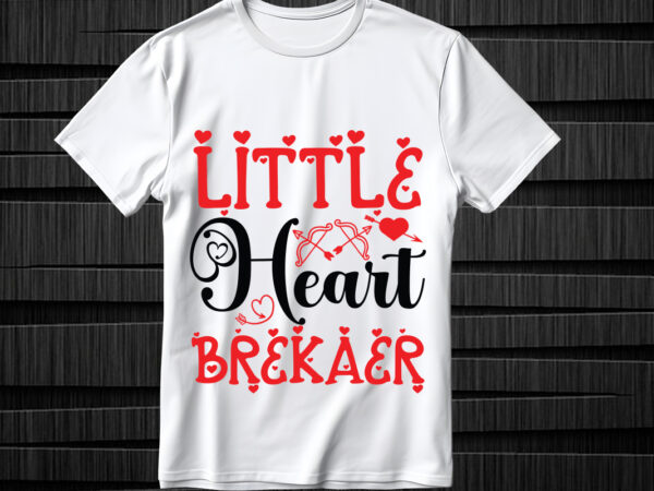 Little heart brekaer. svg design, valentines svg bundle design, valentines day svg design, happy valentine svg design, love svg design, he