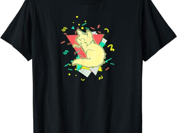 Saint slugcat – indie game rain world 90s graphic design t-shirt