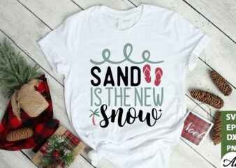Sand is the new snow SVG