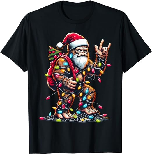 15 Bigfoot Christmas Shirt Designs Bundle For Commercial Use Part 5, Bigfoot Christmas T-shirt, Bigfoot Christmas png file, Bigfoot Christma