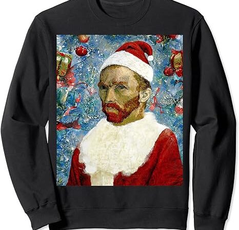 Santa claus, van gogh sweatshirt Santa claus, van gogh sweatshirt