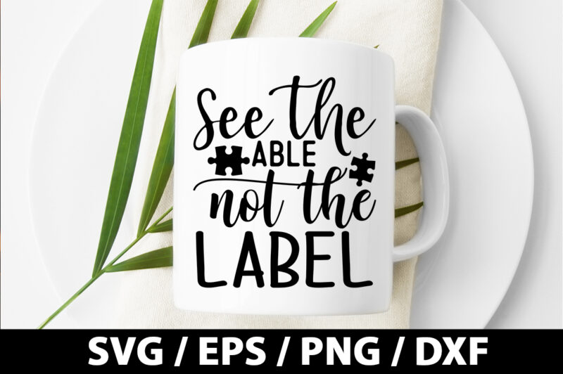 See the able not the label SVG