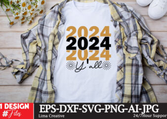 2024 Y’all T-shirt Design