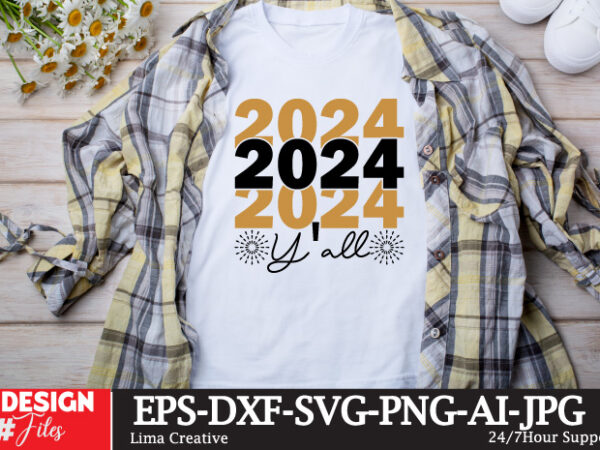 2024 y’all t-shirt design