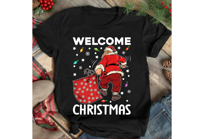 Christmas T-shirt DEsign BUndle ,Merry Christmas Christmas T-shirt Design,Christmas SVG ,Christmas PNG ,CHristmas SUblimation, Christmas T-s