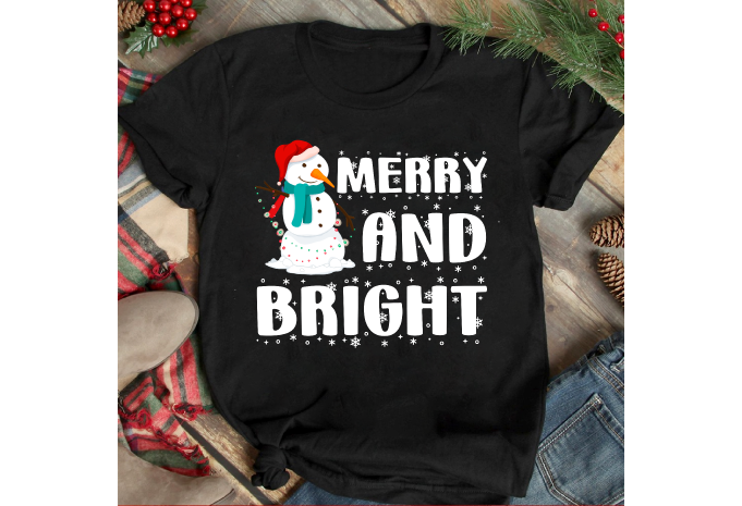 Christmas T-shirt DEsign BUndle ,Merry Christmas Christmas T-shirt Design,Christmas SVG ,Christmas PNG ,CHristmas SUblimation, Christmas T-s