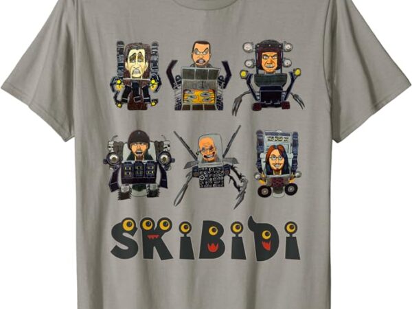 Skibidi toilet costume, speaker man camera man, tv man t-shirt