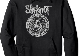 Slipknot Goat Flames Pullover Hoodie t shirt template vector