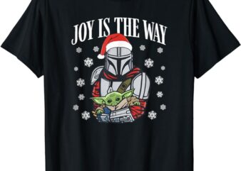 Star Wars The Mandalorian Christmas Joy Is The Way T-Shirt