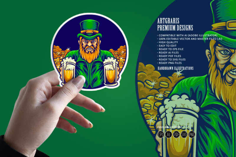 Shamrock shindig St Patricks drink beer