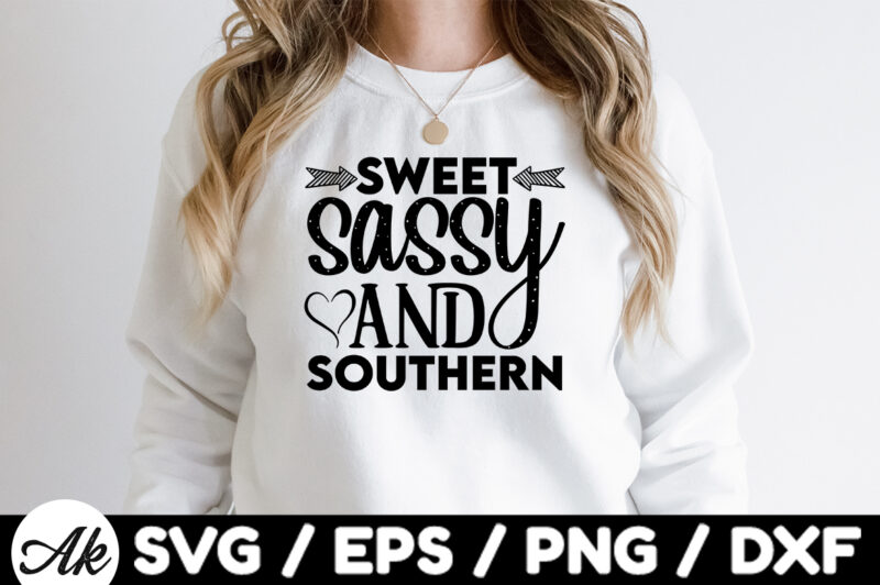 Sweet sassy and southern SVG