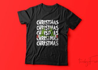 Christmas Unique| T- shirt design for sale