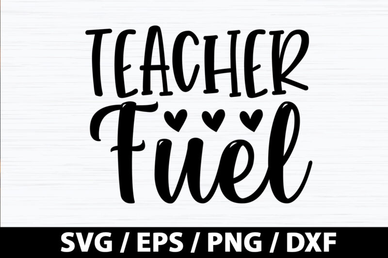 Teacher fuel SVG