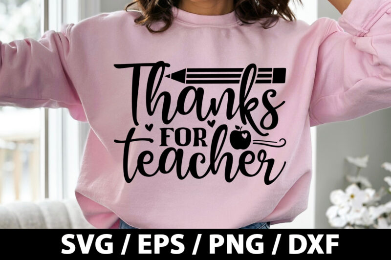 Thanks for teacher SVG