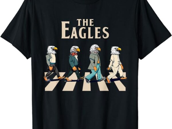 The eagles eagles flying birds inspirational music bands t-shirt