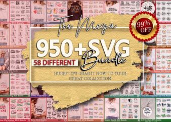 Best Selling Mega SVG Bundle t shirt template