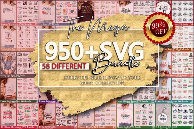 Best Selling Mega SVG Bundle