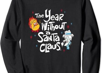 The Year Without Santa Claus – Heat Miser And Snow Miser Sweatshirt