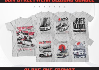 JDM Streetwear Designs Bundle | Sport Car Poster Designs | JDM Designs | T-Shirt Pod Designs | Sport Car Streetwear Designs | Dtg | Dtf