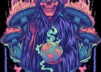 TRIPPY REAPER t shirt designs for sale