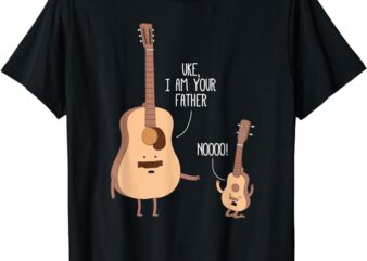 Uke I Am Your Father T Shirt Ukulele Guitar Music