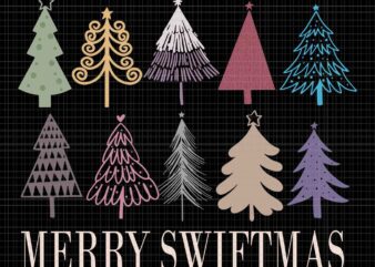 Merry Swiftmas Christmas Trees Xmas Svg, Christmas Trees Svg, Tree Christmas Svg t shirt designs for sale