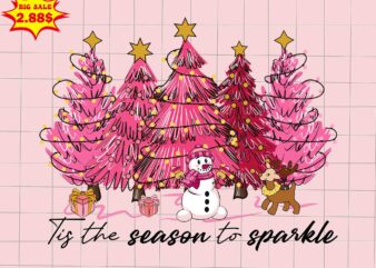 Tis The Season Png, Santa Christmas Png, Santa Png, Santa Sunglasses Png, Pink Christmas Png