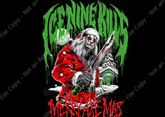 Ice Nine Kills Merry Axe Mas PNG, Merry Xmas Holiday PNG, Ice Nine Kills PNG