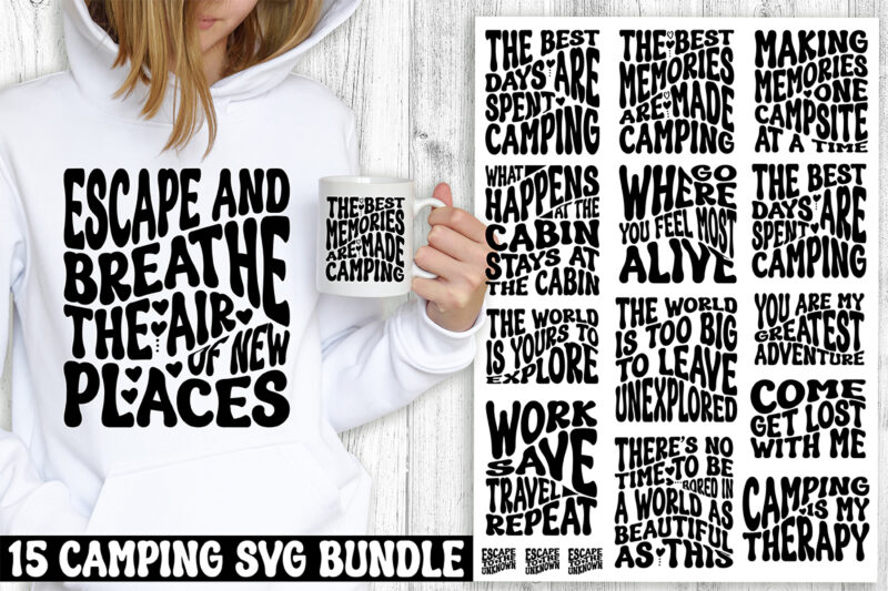 Camping SVG Bundle