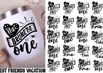 Funny Girls Weekend Trip SVG Bundle t shirt graphic design