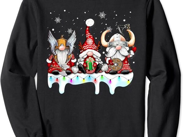 Viking christmas gnome gnomes norse mythology pajamas nordic sweatshirt