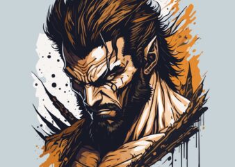 Xmen Wolverine TshirtDesign