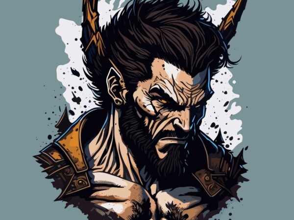 Wolverine tshirt design